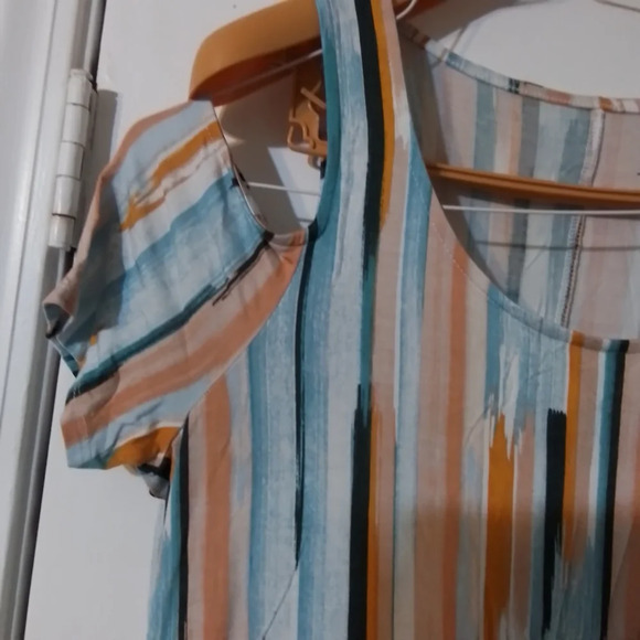 Multicolor Striped Maxi Skirt - Picture 6 of 6